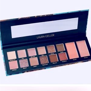 New Laura Geller Laura's Essentials Palette Blushing & Blissful 12+1+1